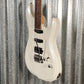 Musi Capricorn Fusion HSS Superstrat Pearl White Guitar #0195 Used