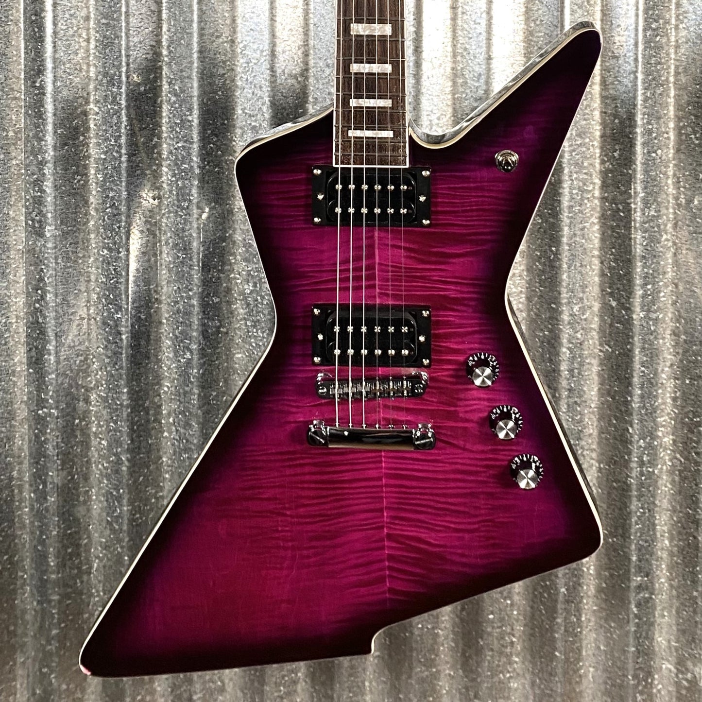 Westcreek Guitars Revenge Explorer Style Transparent Purple #0558 Used