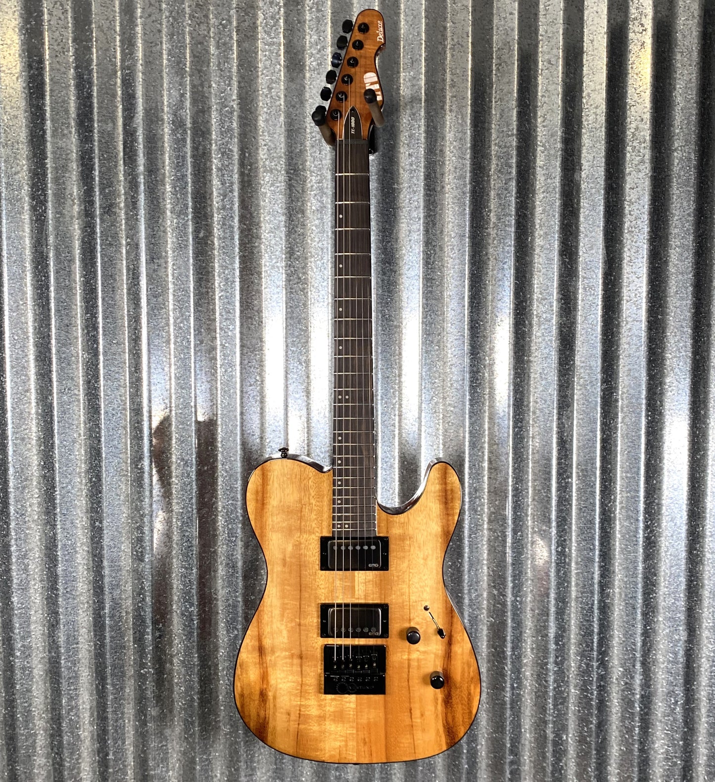 ESP LTD TE-1000 Evertune Koa Guitar & Bag LTE1000ETKNAT #1905 Used