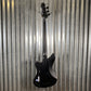 ESP LTD Orion 4 String Bass Black Blast & Case LORION4BLKBLAST #1744 Used