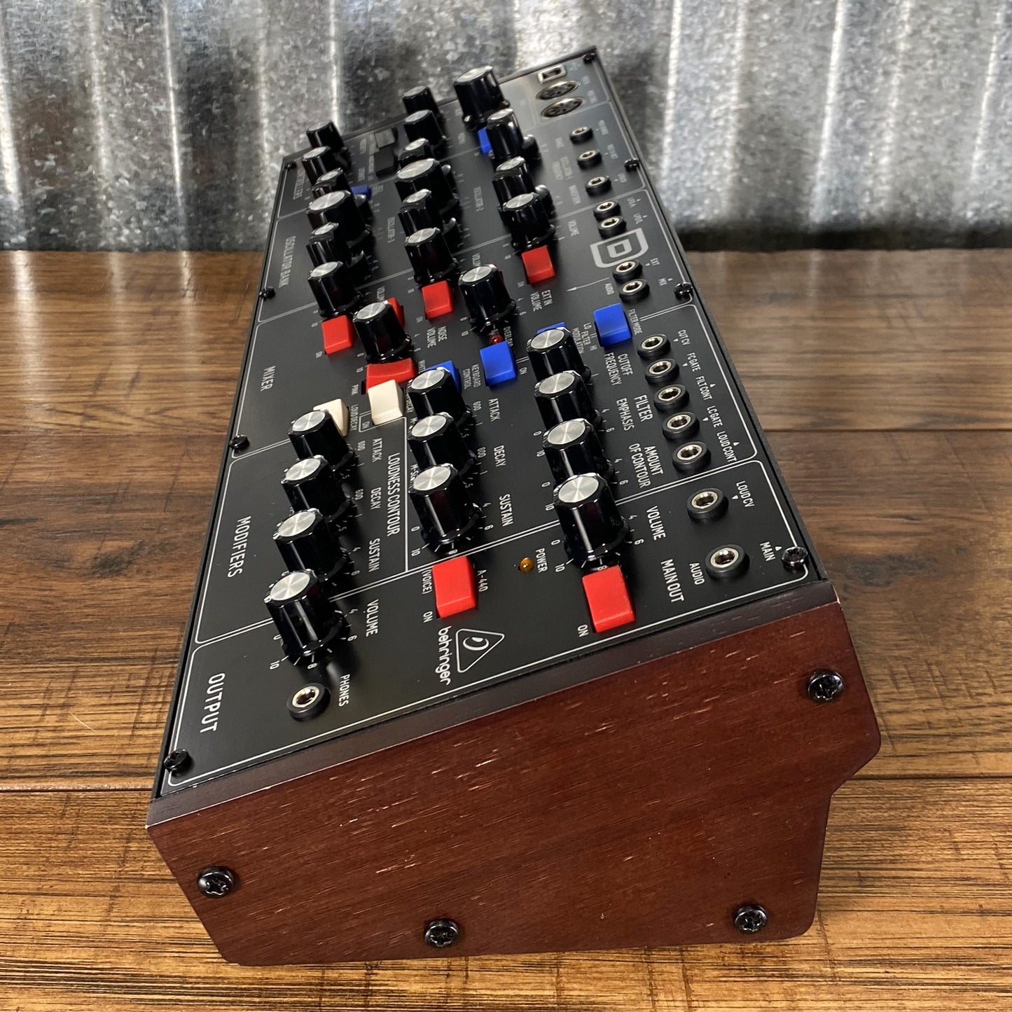 Behringer Model D Analog Desktop Synthesizer Used