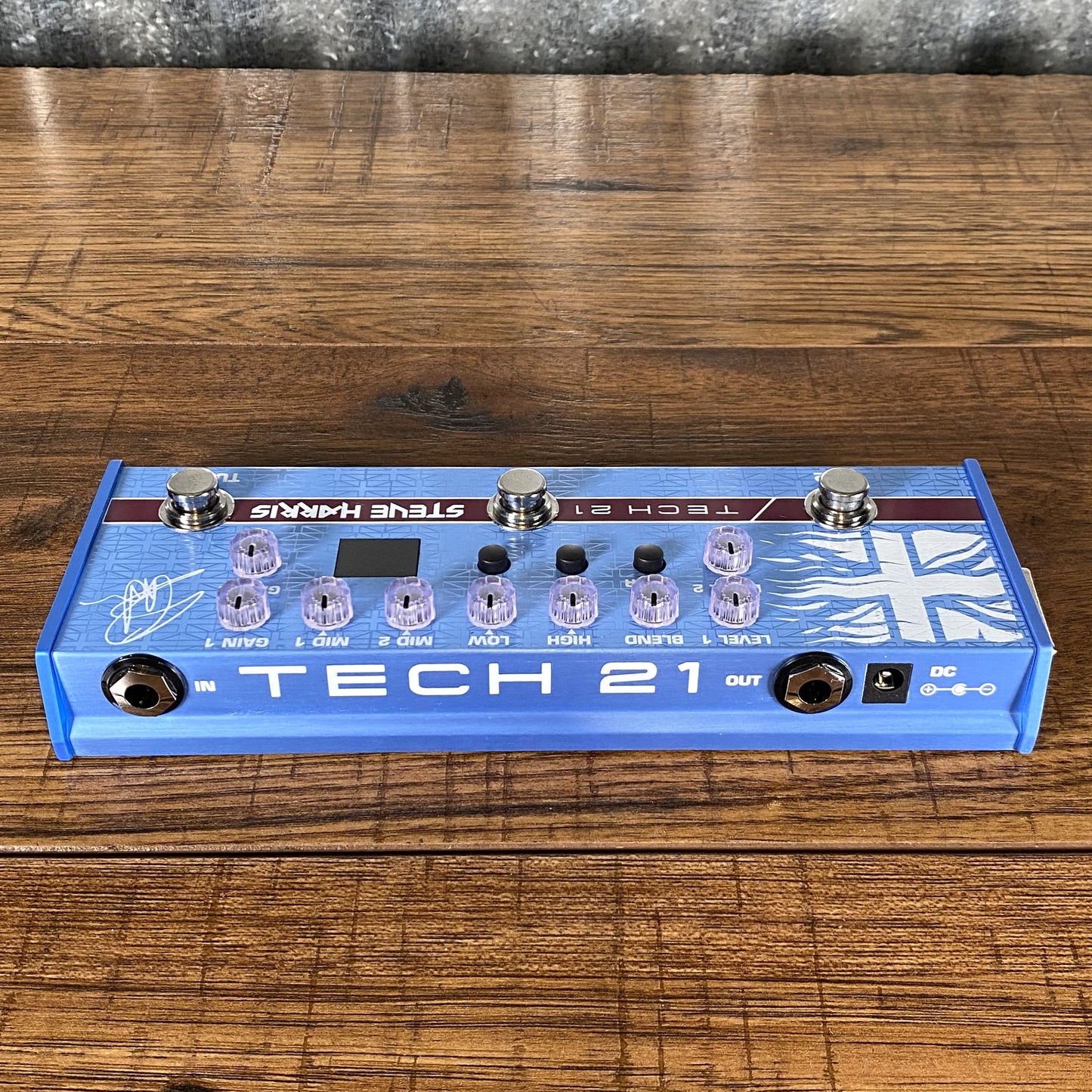 Tech 21 NYC SansAmp Steve Harris Signature SH1 Bass Effect Pedal SH1