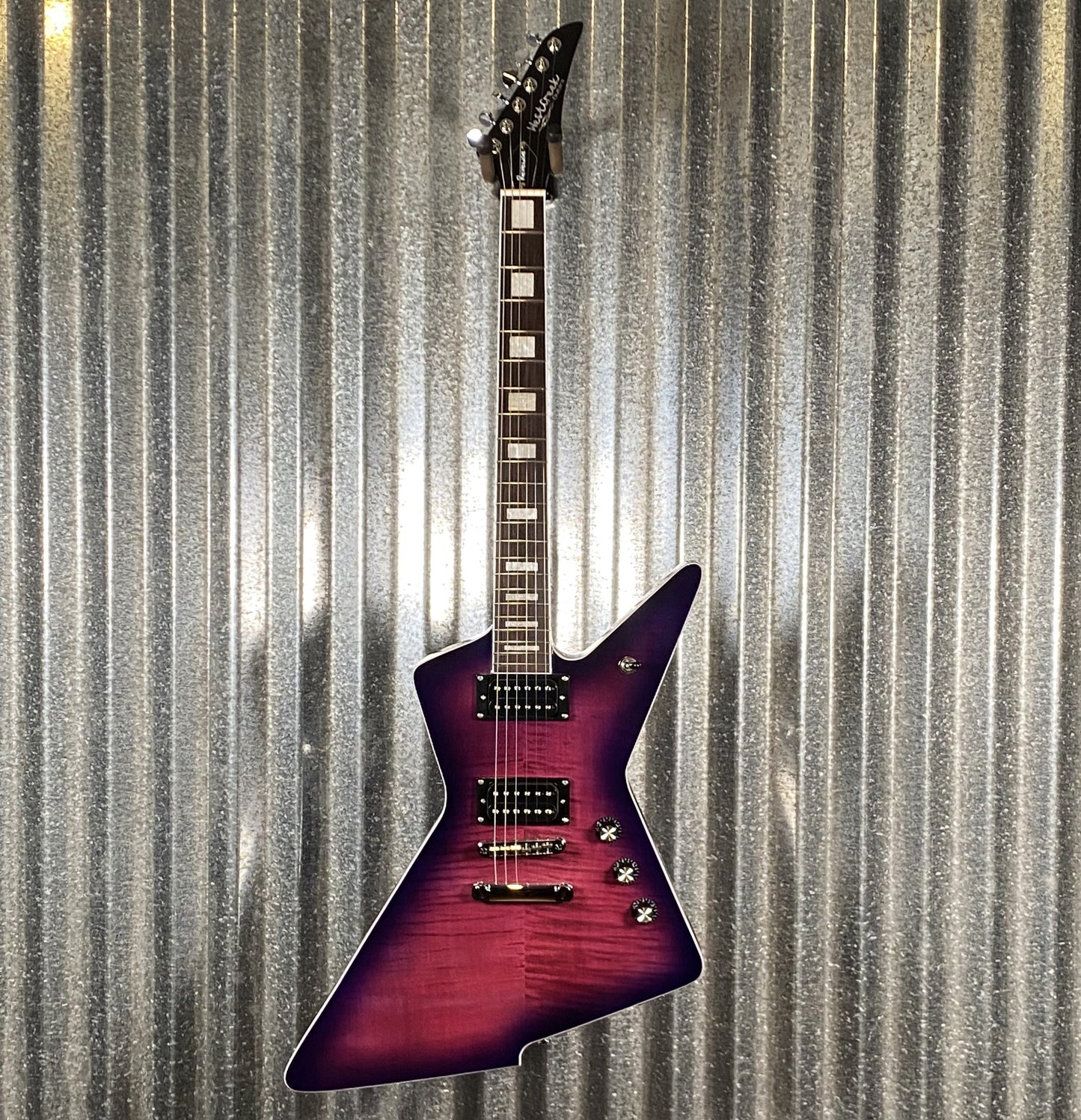 Westcreek Guitars Revenge Explorer Style Transparent Purple #0259 Used