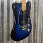 G&L USA Fullerton Deluxe ASAT Special Blueburst Guitar & Bag #7053 Used