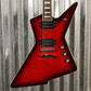 Westcreek Guitars Revenge Explorer Style Transparent Red #0499 Used