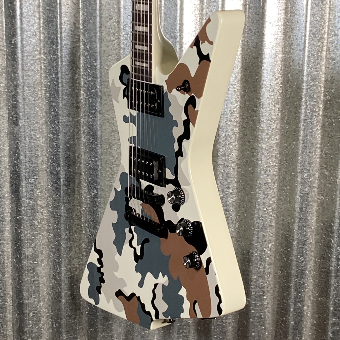 Westcreek Guitars Revenge Explorer Style Camo #0003 Used