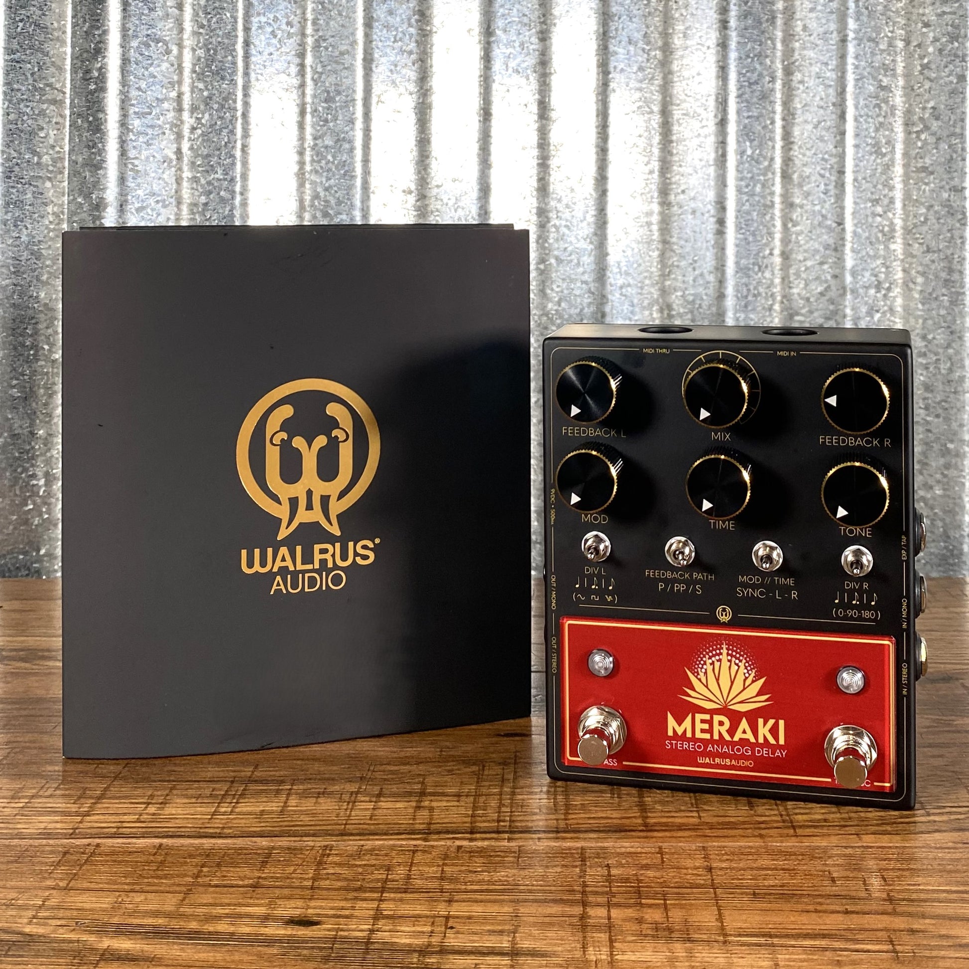 meraki pedal Walrus Audio Meraki Analog Stereo Delay Guitar Effect Pedal – Specialty Traders