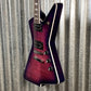 Westcreek Guitars Revenge Explorer Style Transparent Purple #0259 Used