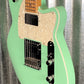 Reverend Crosscut Oceanside Green Guitar & Case #9839