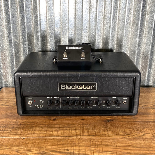 Blackstar HT-20RH MKiii 2 Channel 20 Watt Tube Reverb Guitar Amplifier Head HT20RHMK3