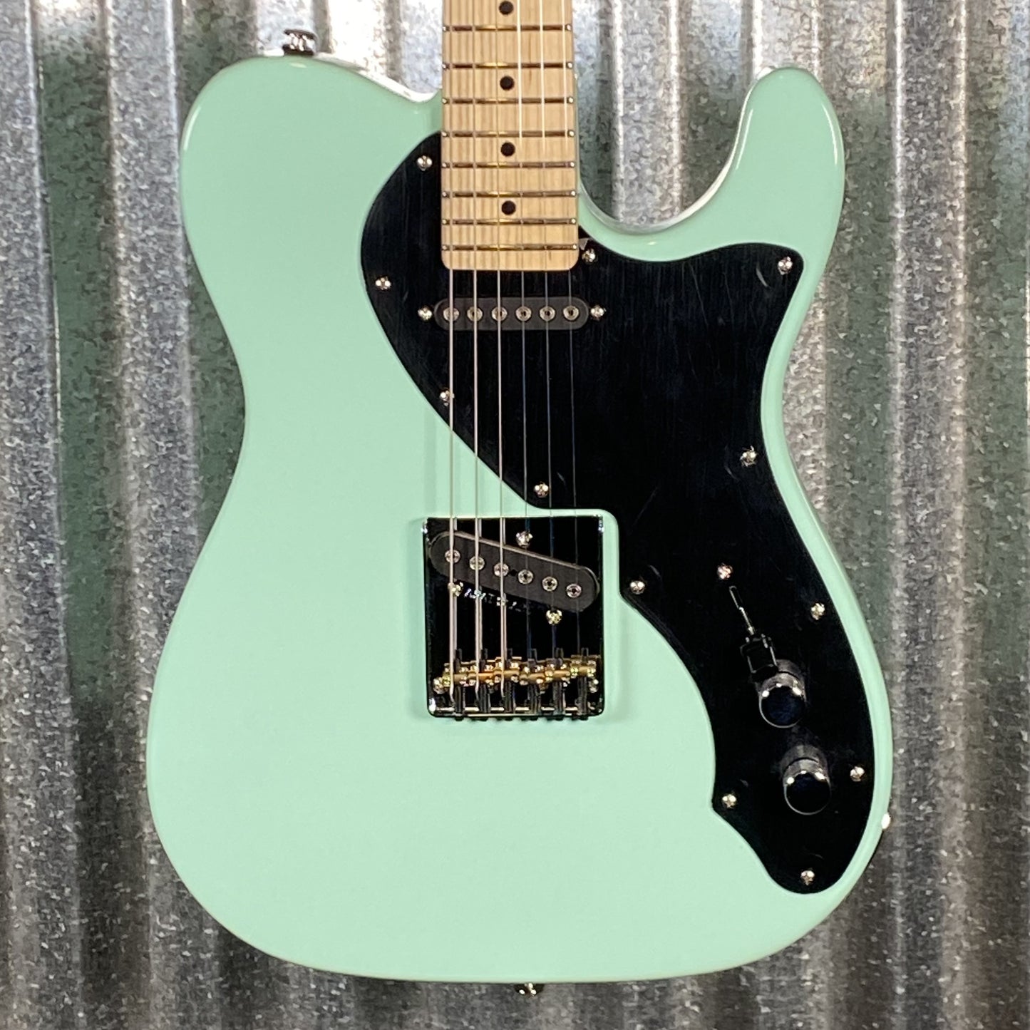 G&L USA ASAT Classic Semi Hollow Limited Edition Surf Green Guitar & Bag #7144 Used