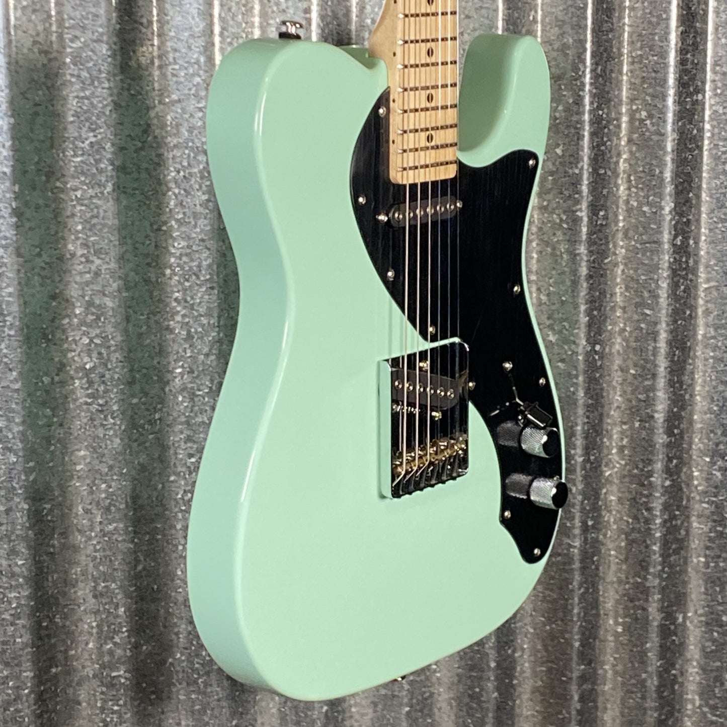 G&L USA ASAT Classic Semi Hollow Limited Edition Surf Green Guitar & Bag #7144 Used