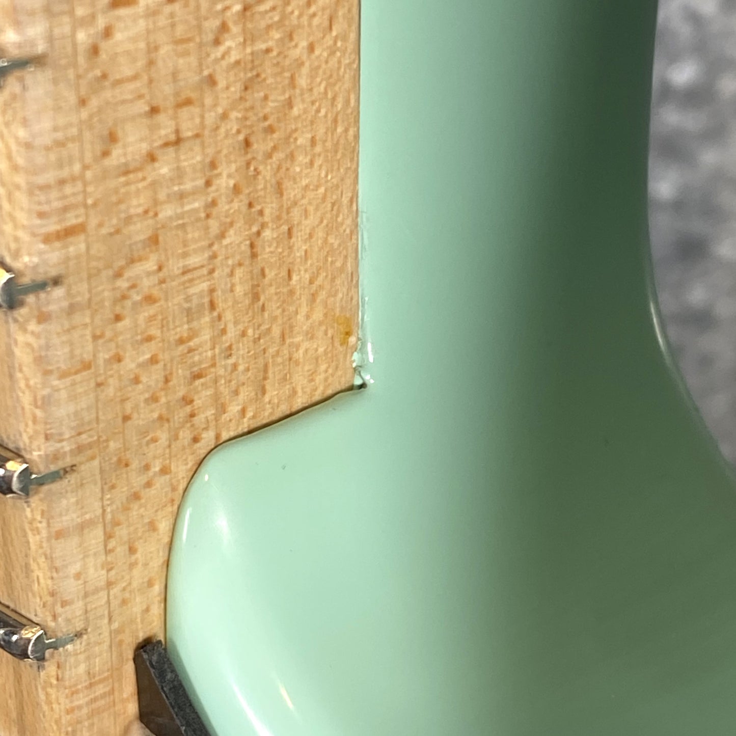 G&L USA ASAT Classic Semi Hollow Limited Edition Surf Green Guitar & Bag #7144 Used