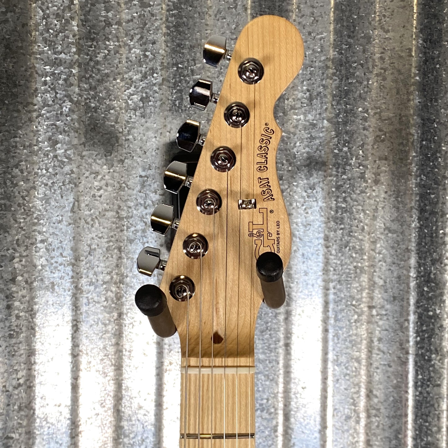 G&L USA ASAT Classic Semi Hollow Limited Edition Surf Green Guitar & Bag #8043 Used