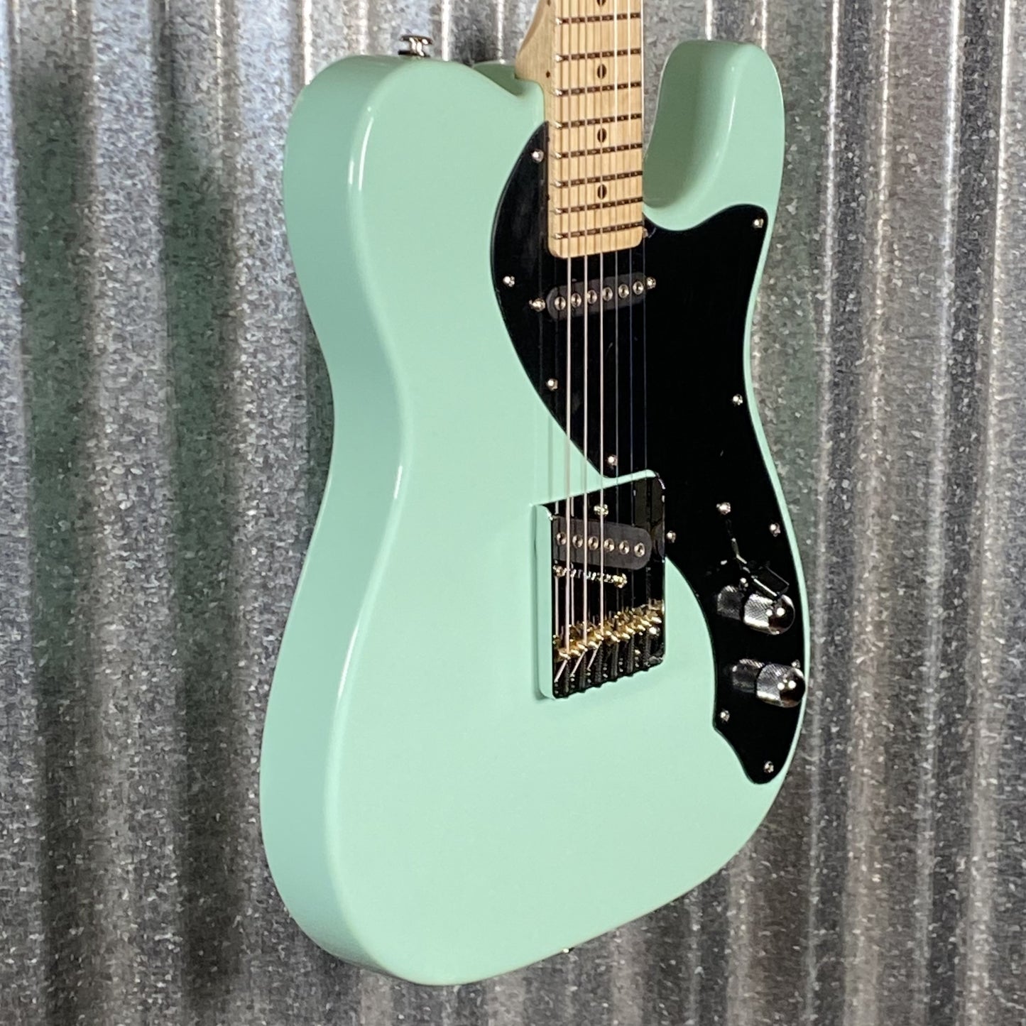 G&L USA ASAT Classic Semi Hollow Limited Edition Surf Green Guitar & Bag #8043 Used