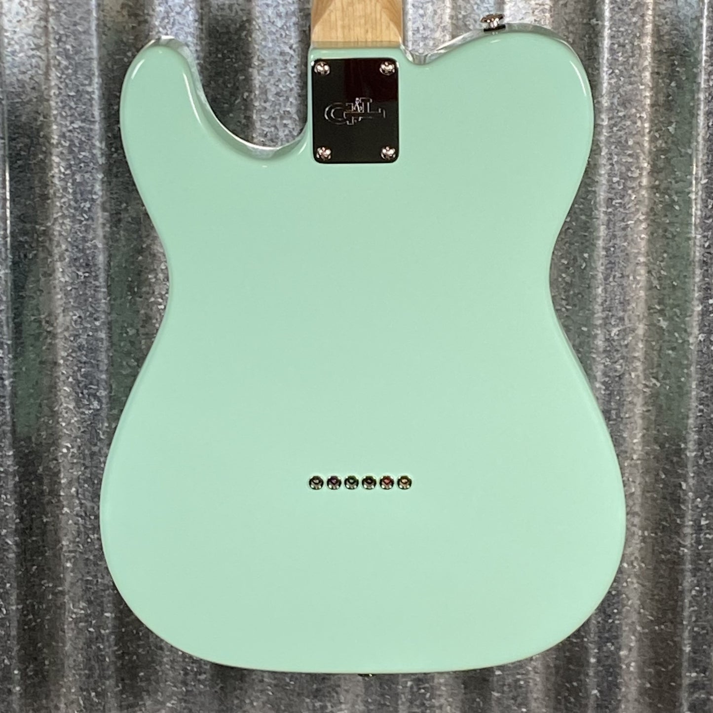 G&L USA ASAT Classic Semi Hollow Limited Edition Surf Green Guitar & Bag #8043 Used