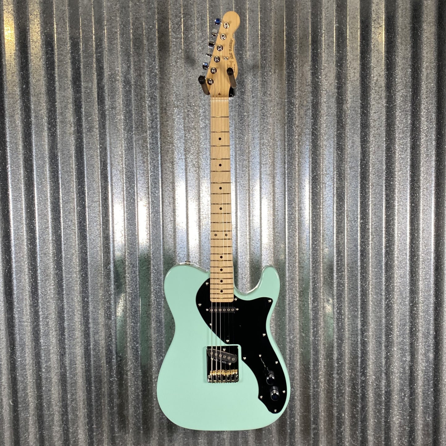 G&L USA ASAT Classic Semi Hollow Limited Edition Surf Green Guitar & Bag #8121 Used