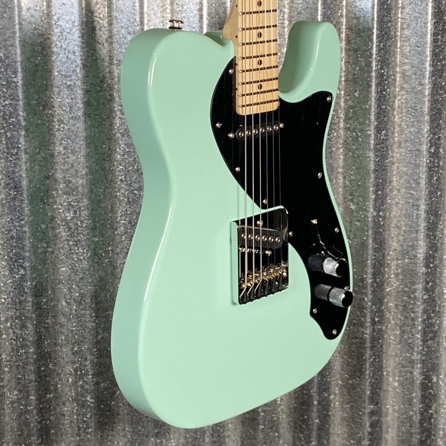 G&L USA ASAT Classic Semi Hollow Limited Edition Surf Green Guitar & Bag #8037 Used