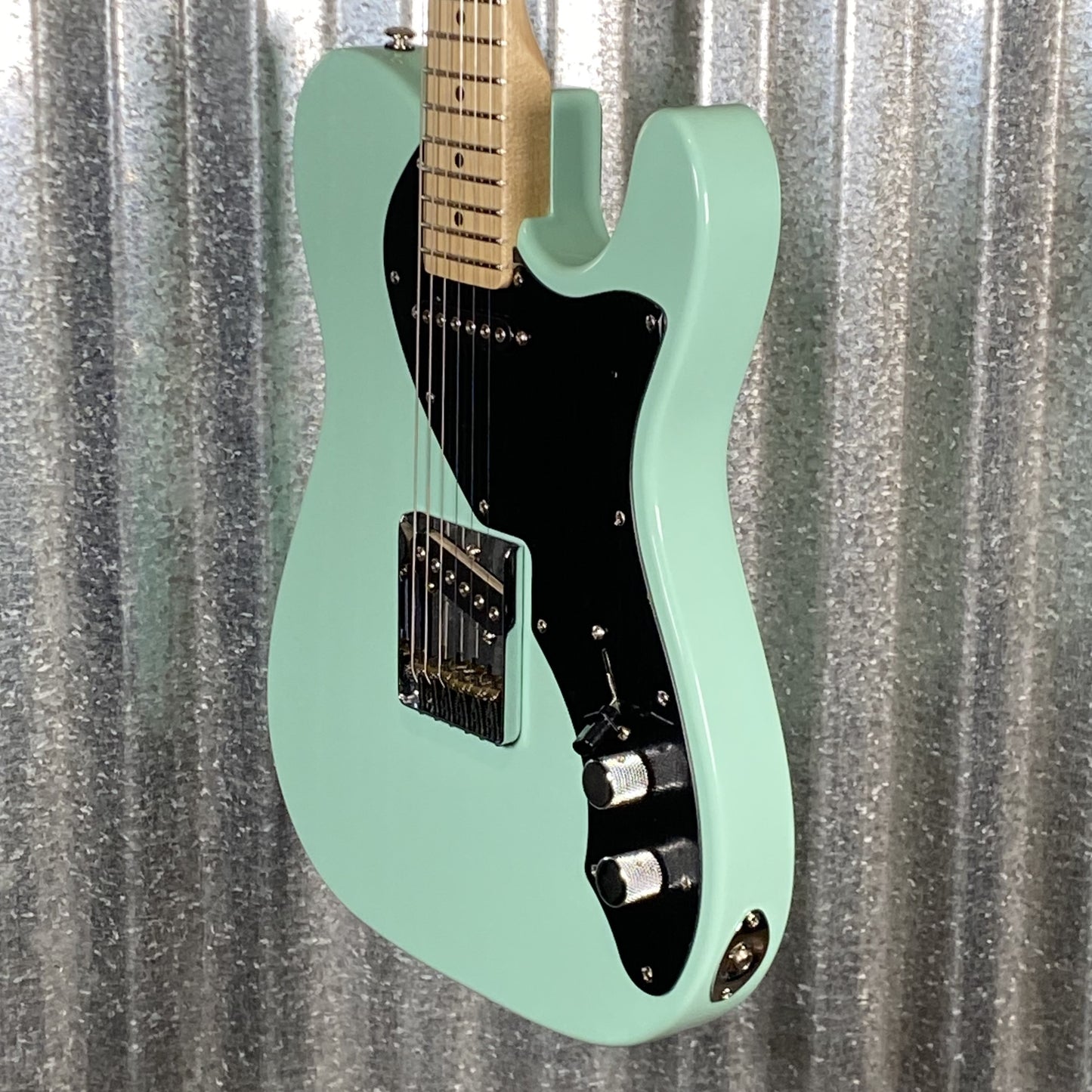 G&L USA ASAT Classic Semi Hollow Limited Edition Surf Green Guitar & Bag #8037 Used