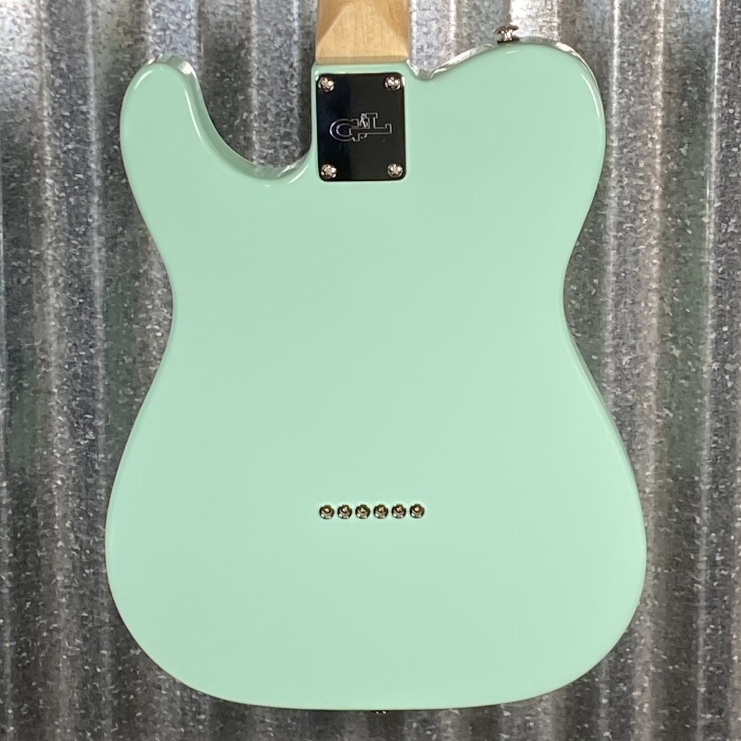 G&L USA ASAT Classic Semi Hollow Limited Edition Surf Green Guitar & Bag #8037 Used