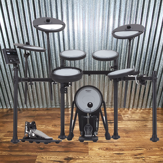 Roland VQD106 V-Drums Quiet Design TD-07 Kit & Stand