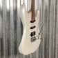 Musi Capricorn Fusion HSS Superstrat Pearl White Guitar #0192 Used