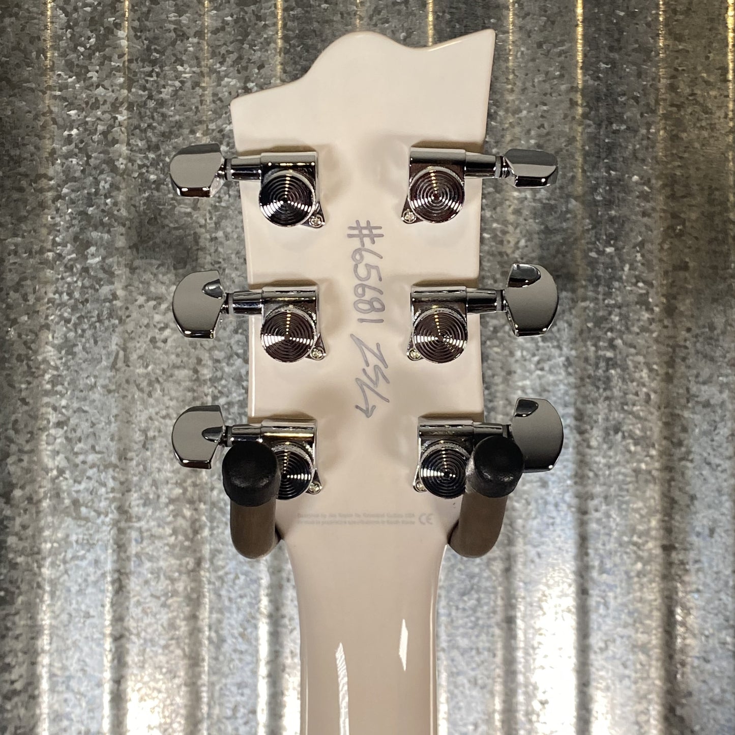 Reverend Sensei H90 Transparent White Guitar #65681 Blem