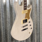 Reverend Sensei H90 Transparent White Guitar #65681 Blem