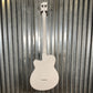 Reverend Dub King 4 String Semi Hollow Bass Transparent White #65891