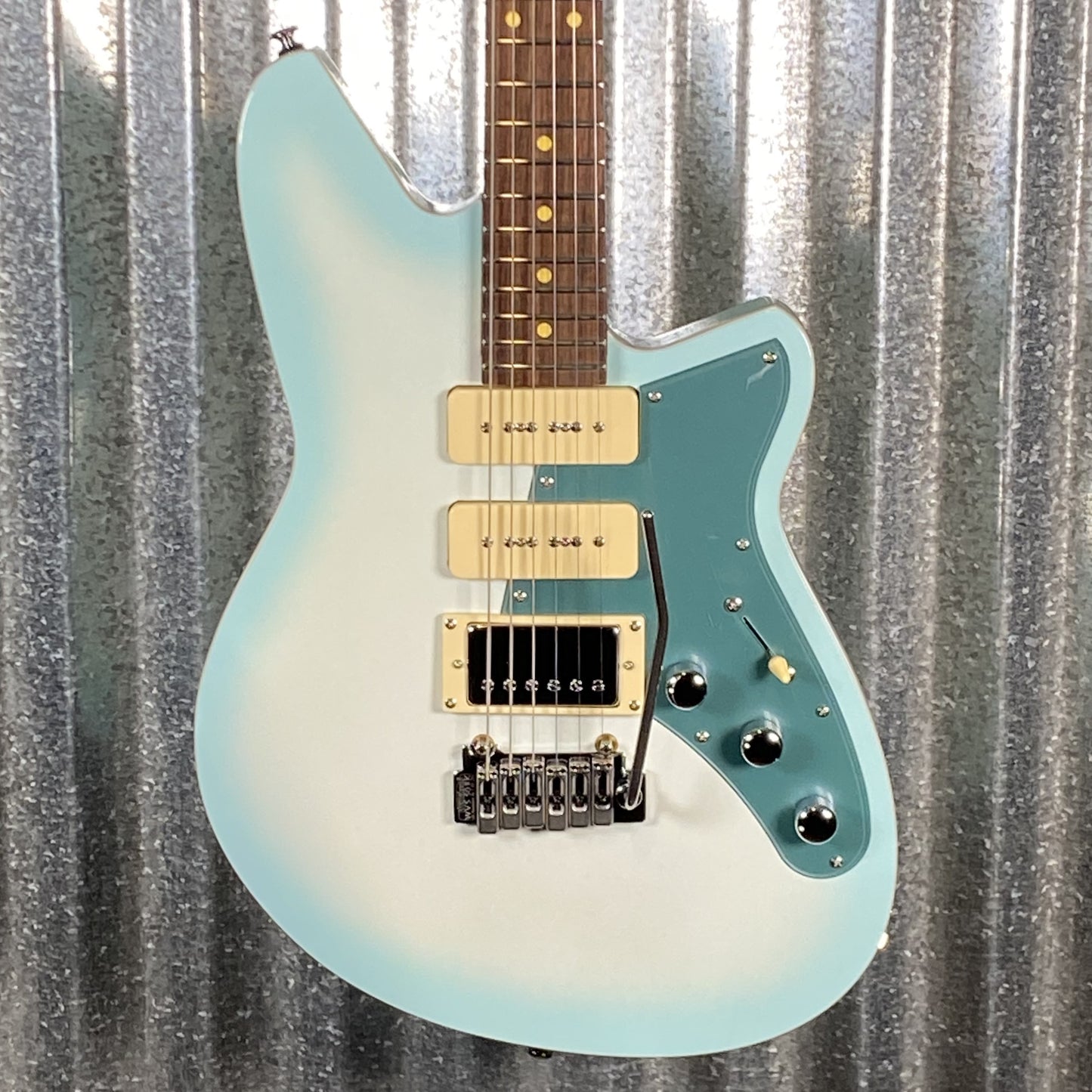 Reverend Six Gun HPP Chronic Blue Guitar #65580