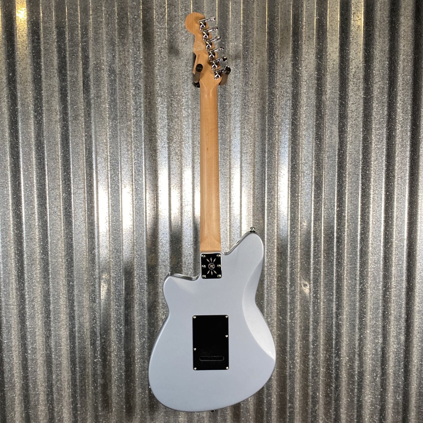 Reverend Double Agent W Metallic Silver Freeze Guitar #60018