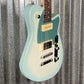 Reverend Double Agent OG Chronic Blue Burst Guitar #65555