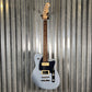 Reverend Double Agent OG Metallic Silver Freeze Guitar #65524