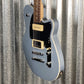 Reverend Double Agent OG Metallic Silver Freeze Guitar #65524