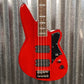 Reverend Thundergun 4 String Bass Transparent Cherry #65854