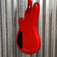 Reverend Thundergun 4 String Bass Transparent Cherry #65854