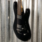 ESP LTD M-17 7 String Black Fishman Pickups Guitar #0185 Used