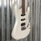 Musi Capricorn Fusion HSS Superstrat Pearl White Guitar #0196 Used