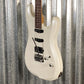 Musi Capricorn Fusion HSS Superstrat Pearl White Guitar #0155 Used