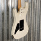 Musi Capricorn Fusion HSS Superstrat Pearl White Guitar #0155 Used