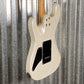 Musi Capricorn Fusion HSS Superstrat Pearl White Guitar #0136 Used