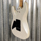 Musi Capricorn Fusion HSS Superstrat Pearl White Guitar #0136 Used