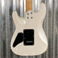 Musi Capricorn Fusion HSS Superstrat Pearl White Guitar #0136 Used