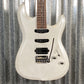 Musi Capricorn Fusion HSS Superstrat Pearl White Guitar #0123 Used