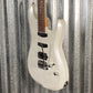 Musi Capricorn Fusion HSS Superstrat Pearl White Guitar #0123 Used