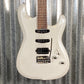 Musi Capricorn Fusion HSS Superstrat Pearl White Guitar #0182 Used