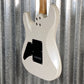 Musi Capricorn Fusion HSS Superstrat Pearl White Guitar #0182 Used