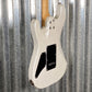 Musi Capricorn Fusion HSS Superstrat Pearl White Guitar #0187 Used