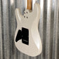 Musi Capricorn Fusion HSS Superstrat Pearl White Guitar #0187 Used