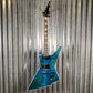 Schecter E-1 Electro-Resin Transparent Blue Seymour Duncan Guitar #0525